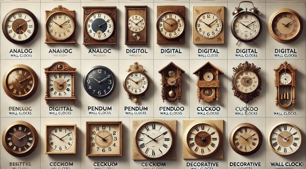 Types of Wall Clocks